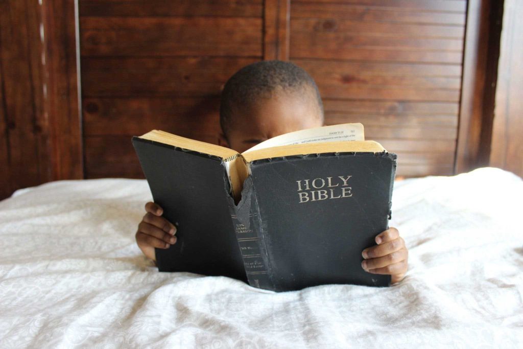 Child with Bible